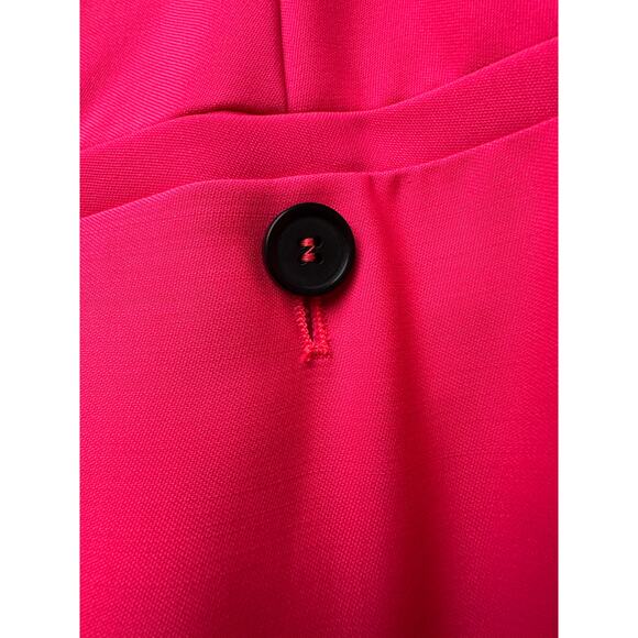 Alexander McQueen Coral Pink Pleated Trousers Women size 10 - Picture 7 of 14